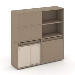 Набор 20 Тумба двойная с надставкой ES.NB.2V-20